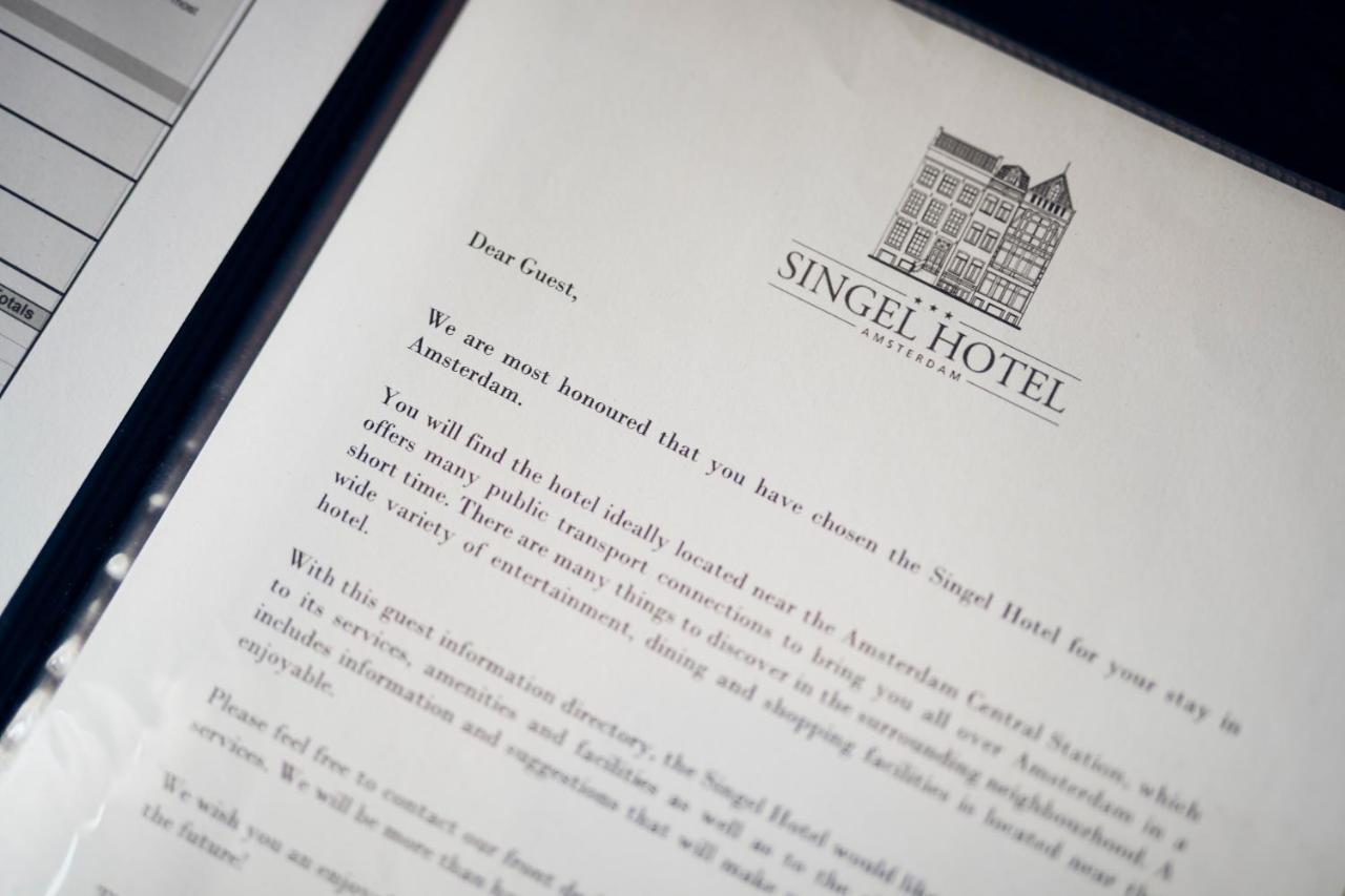 Singel Hotel Amsterdam Luaran gambar